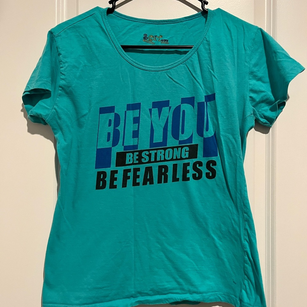 Teal Graphic Tee